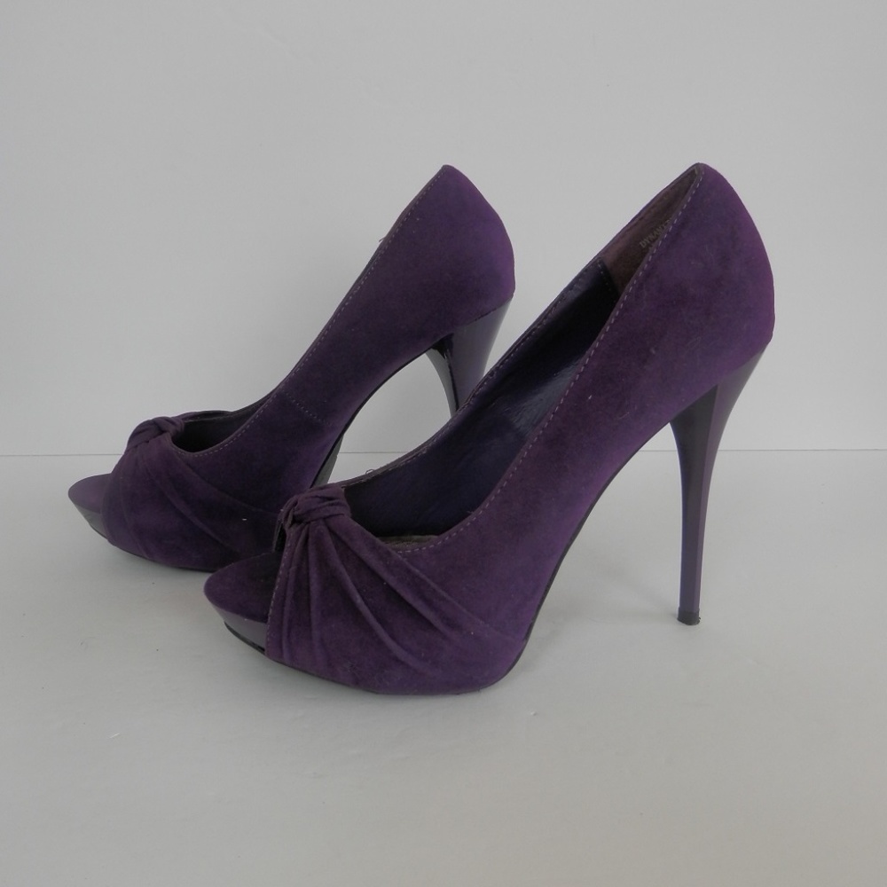 Anne Michelle Dynamite Peep Toe Platforms
